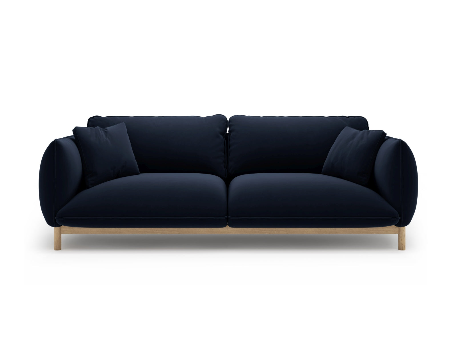 Ada Sofa, 3 Seats, 208x101 cm — Royal Blue