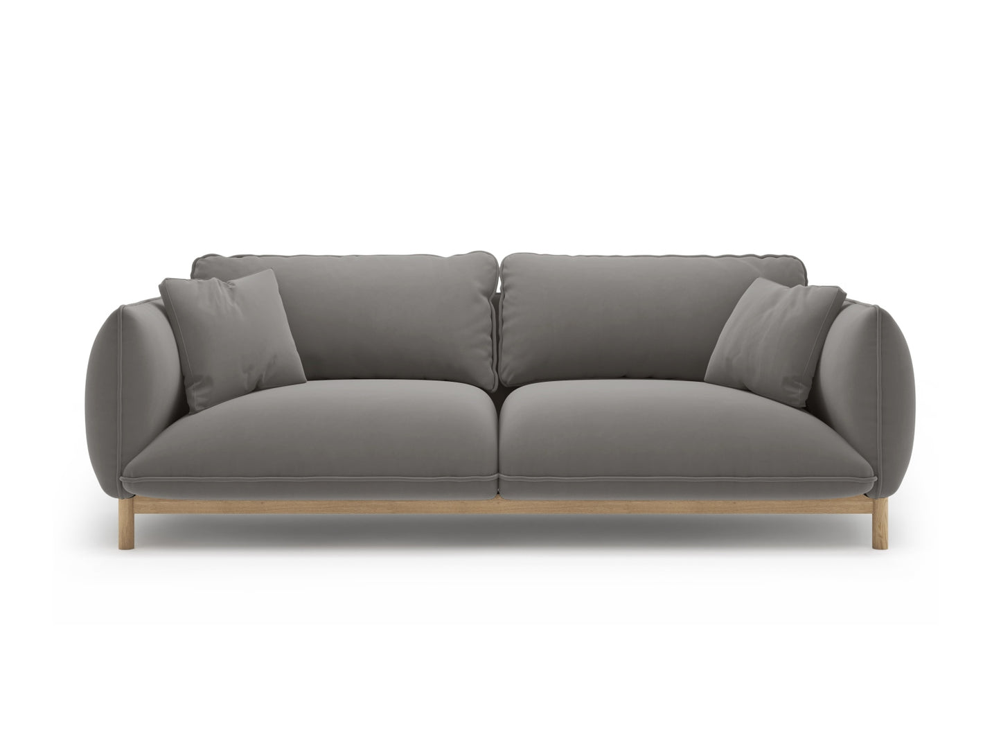 Ada Sofa — Grey / 3 Seats