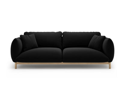 Ada Sofa — Black / 3 Seats