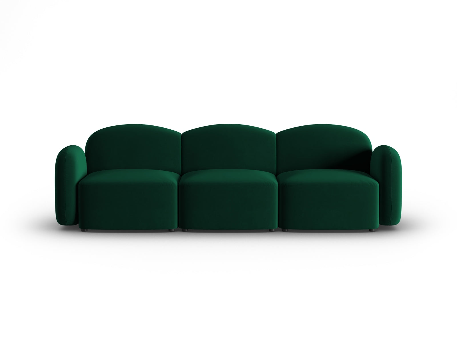 Blair Sofa, 3 Seats, 274x95 cm — Bottle Green
