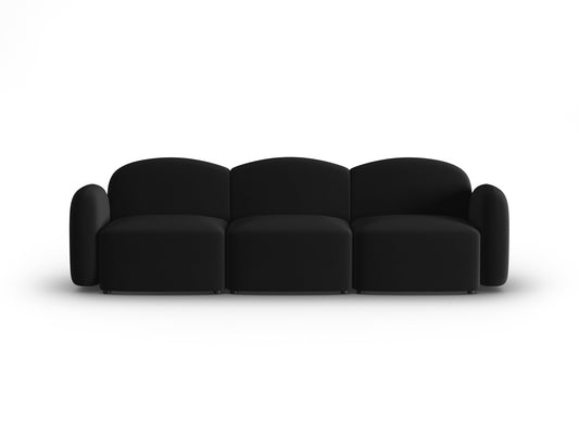 Blair Sofa, 3 Seats, 274x95 cm — Black