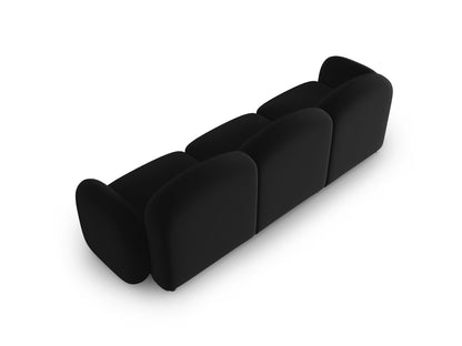 Sofa Samt Schwarz Blair — Detailansicht