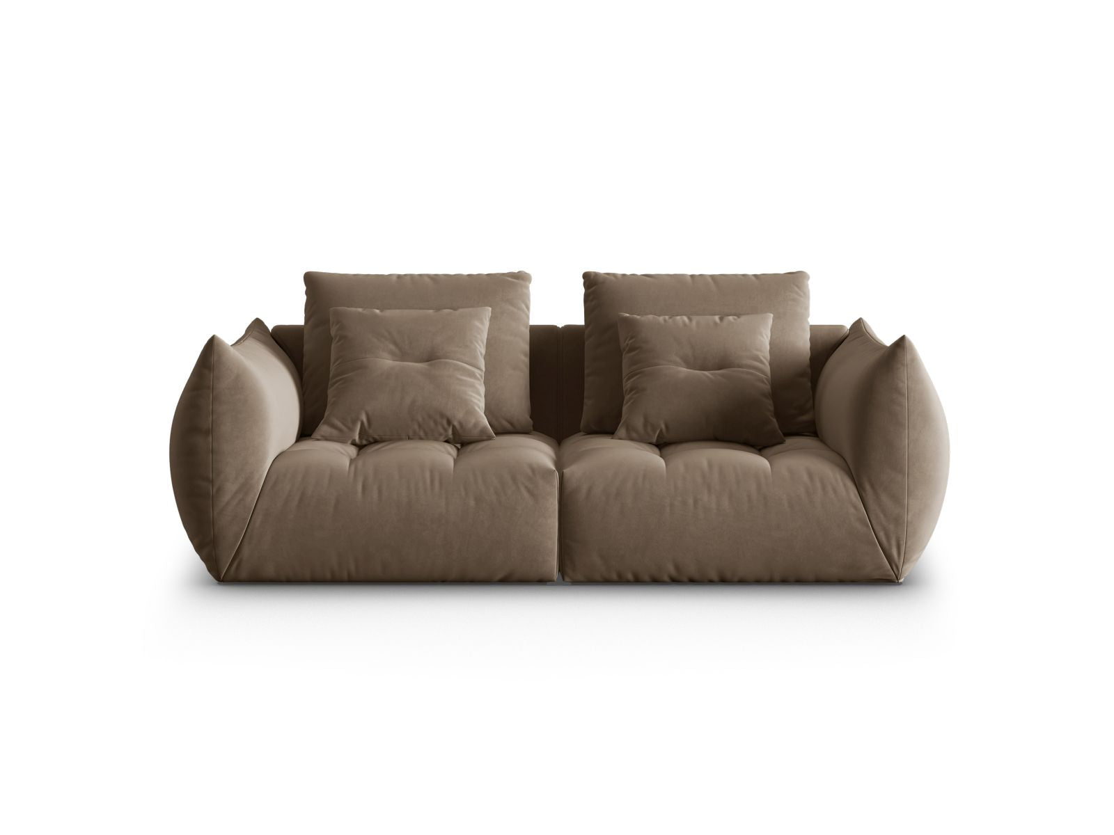 Bloom Modular Sofa, 3 Seats, 232x107 cm — Light Brown