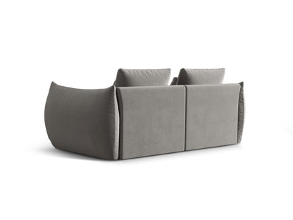 Sofa Samt Grau Bloom — Maße und Details