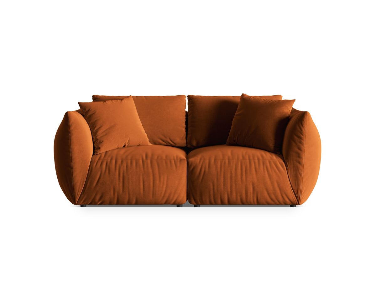 Chris Modular Sofa, 3 Seats, 220x100 cm — Terracotta
