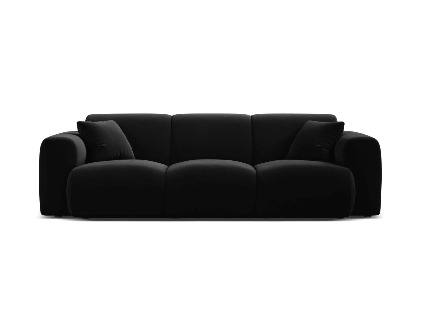 Molino Sofa — Black / 3 Seats