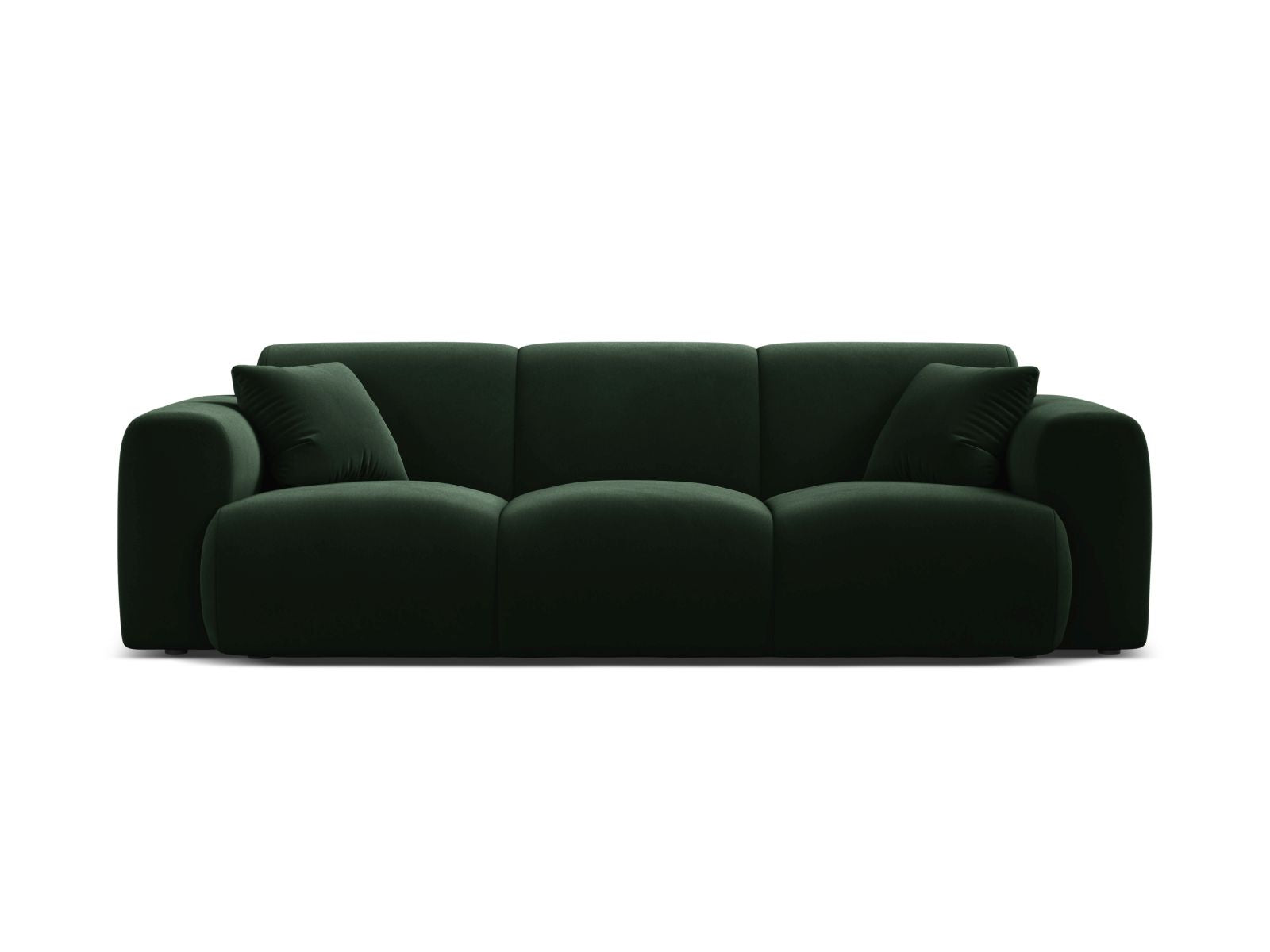 Molino Sofa, 3 Seats, 235x100 cm — Bottle Green