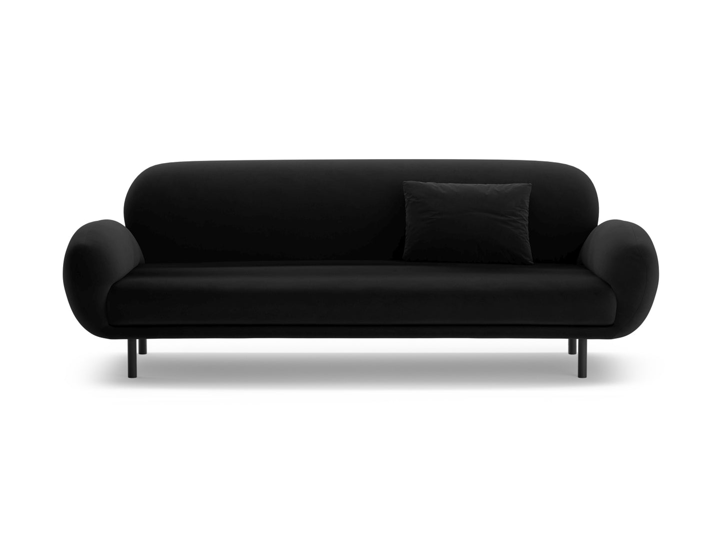 Poppy Sofa — Black / 3 Seats