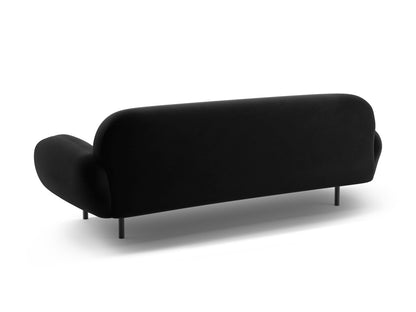 Sofa Samt Schwarz Poppy — Maße und Details