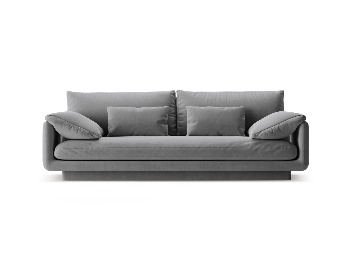 Torino Sofa — Grey / 3 Seats