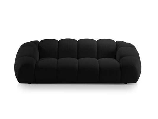 Diana Sofa, 3 Seats, 254x114 cm — Black