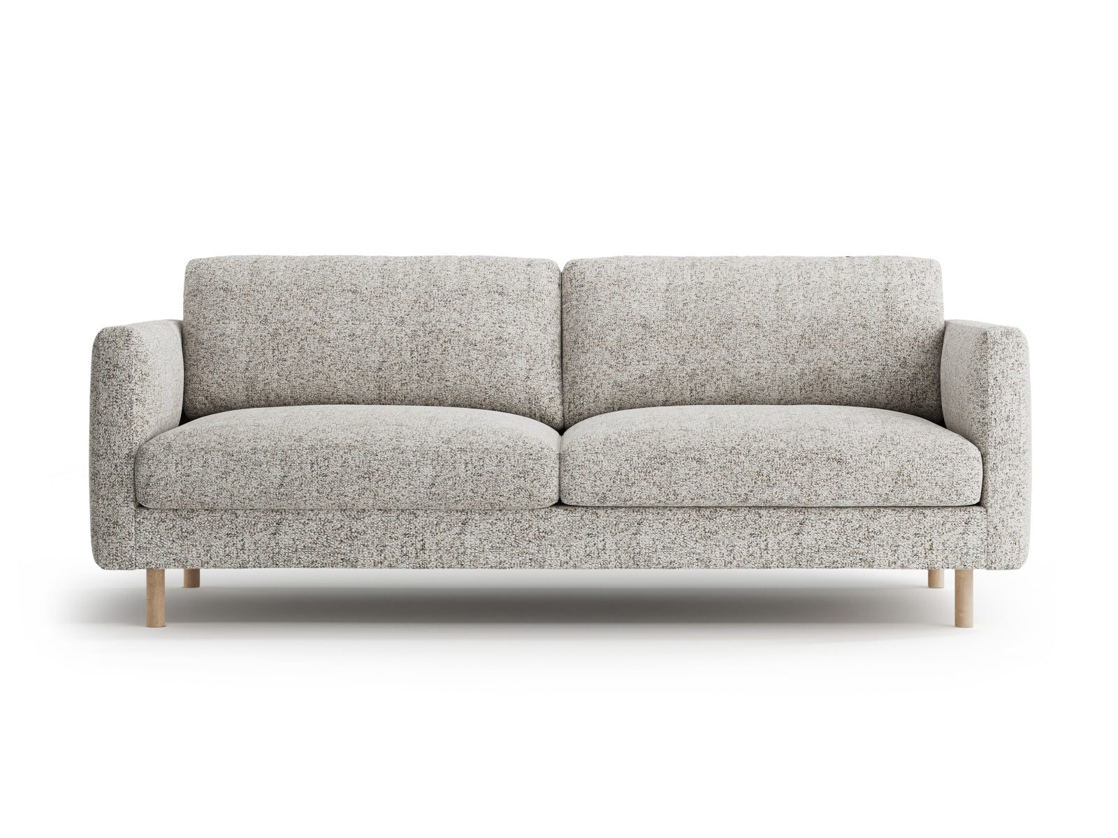 Sofa Strukturstoff Beige Melange Eden — Beige Melange