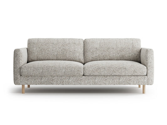 Eden Sofa, 3 Seats, 173x92 cm — Beige Melange