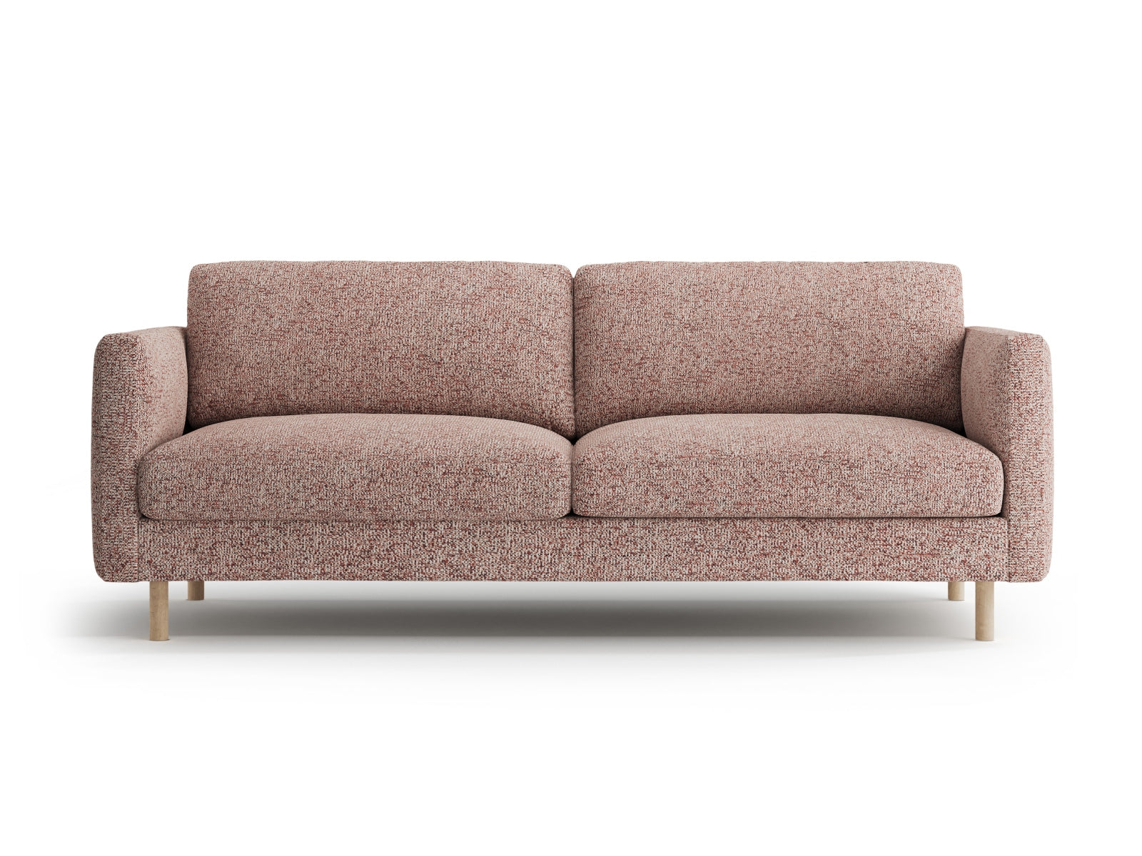 Eden Sofa, 3 Seats, 173x92 cm — Pink Melange
