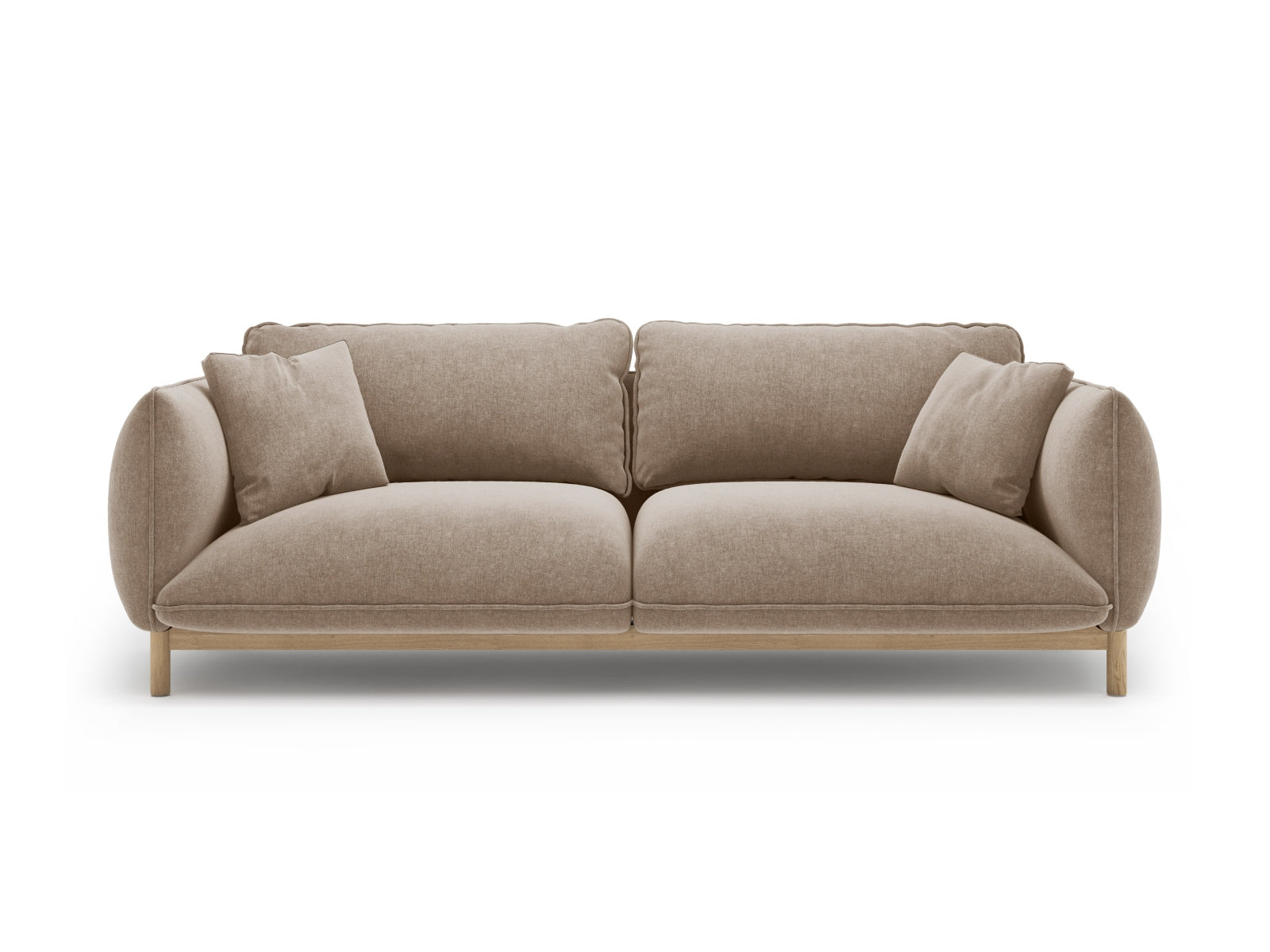 Ada Sofa, 3 Seats, 208x101 cm — Sand