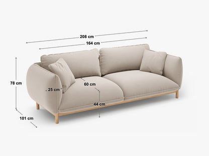Sofa Strukturstoff Auburn Ada — Ansicht 5