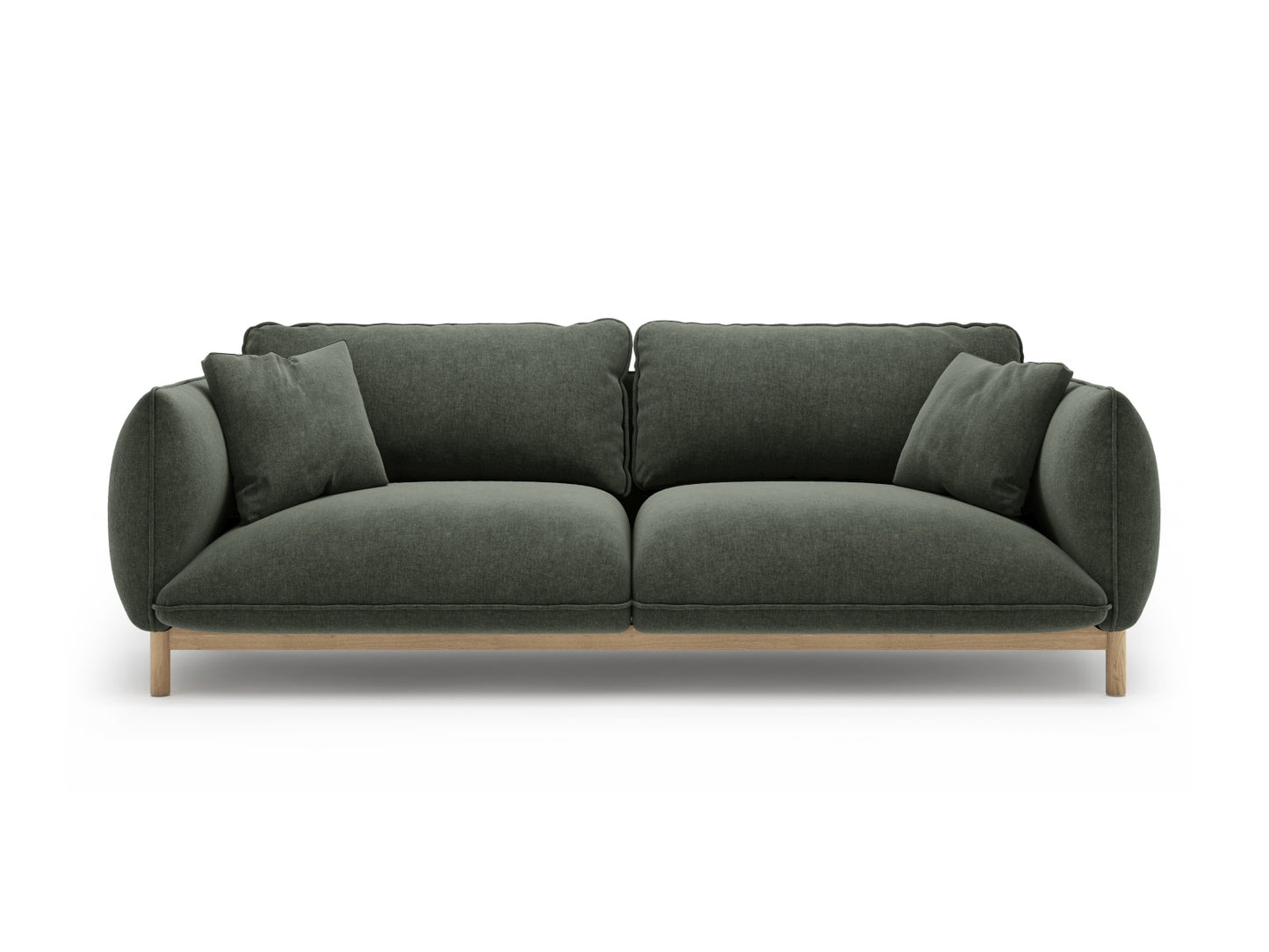 Ada Sofa — Moss Green / 3 Seats
