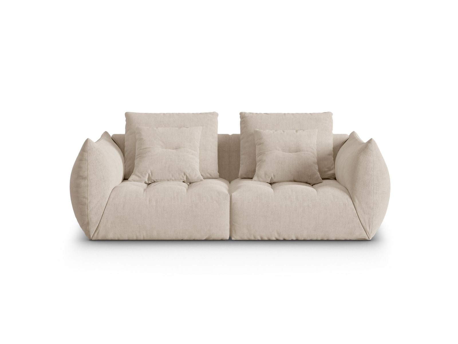 Bloom Modular Sofa, 3 Seats, 232x107 cm — Light Beige