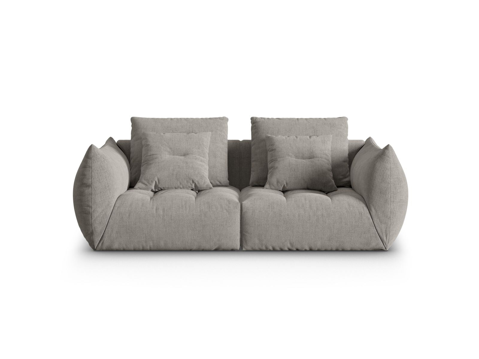 Bloom Modular Sofa, 3 Seats, 232x107 cm — Light Grey