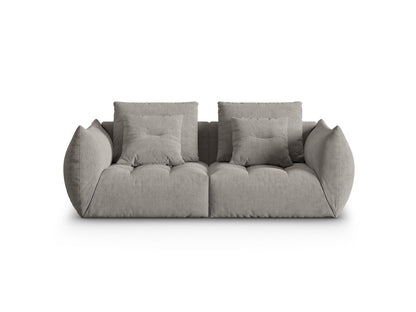 Sofa Strukturstoff Auburn Bloom — Light Grey