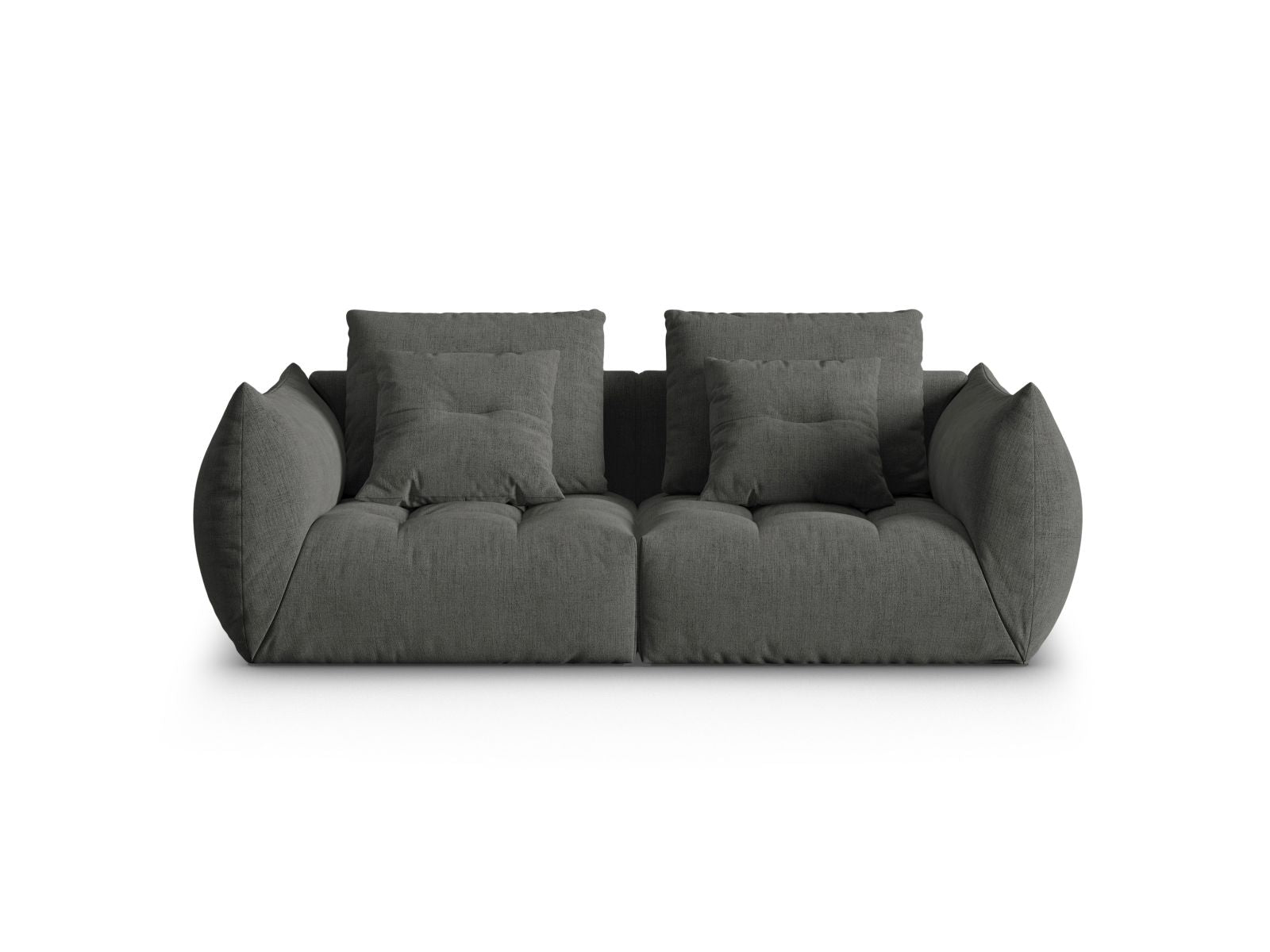 Bloom Modular Sofa, 3 Seats, 232x107 cm — Dark Grey