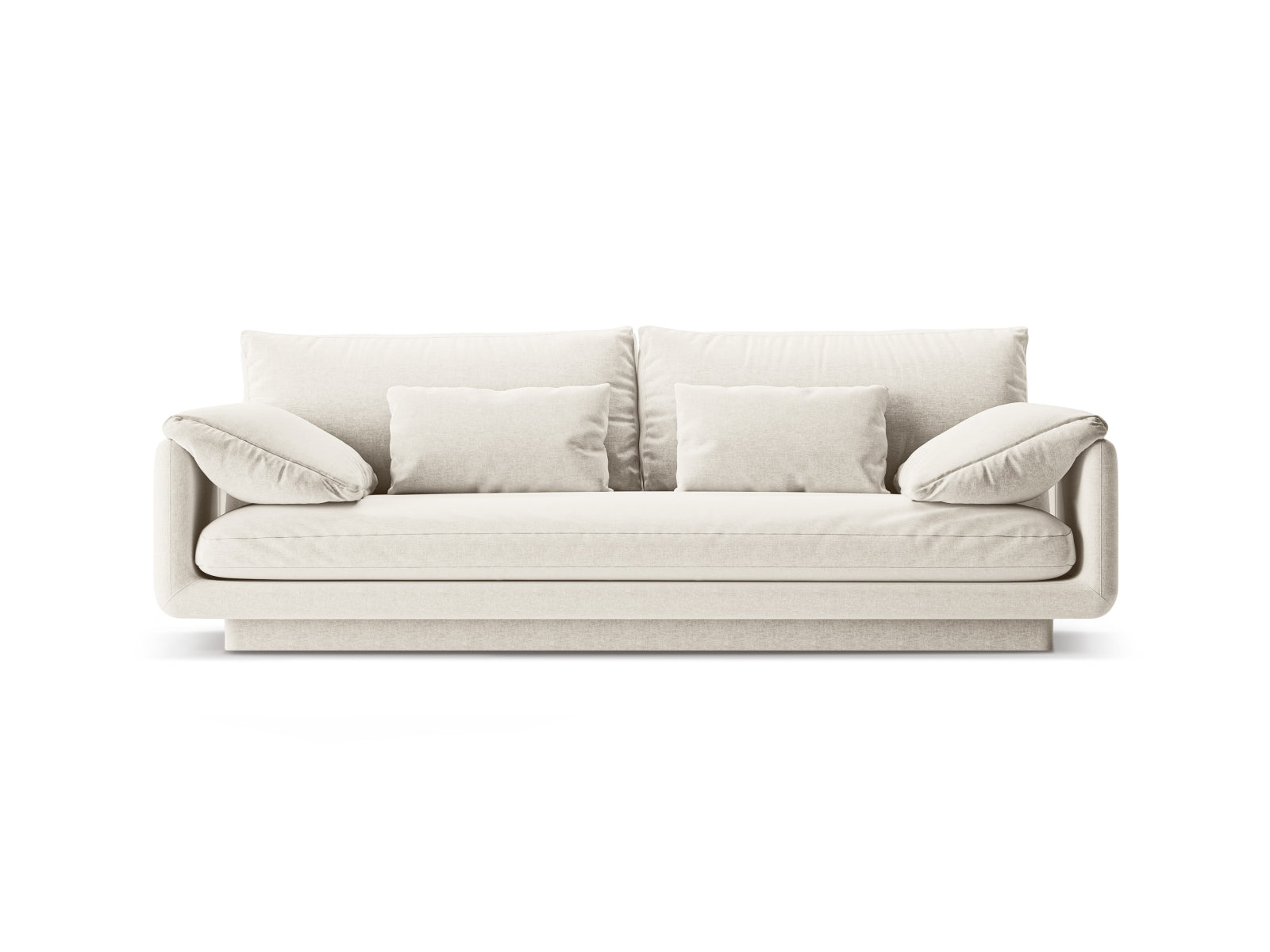 Torino Sofa, 3 Seats, 220x103 cm — Ivory