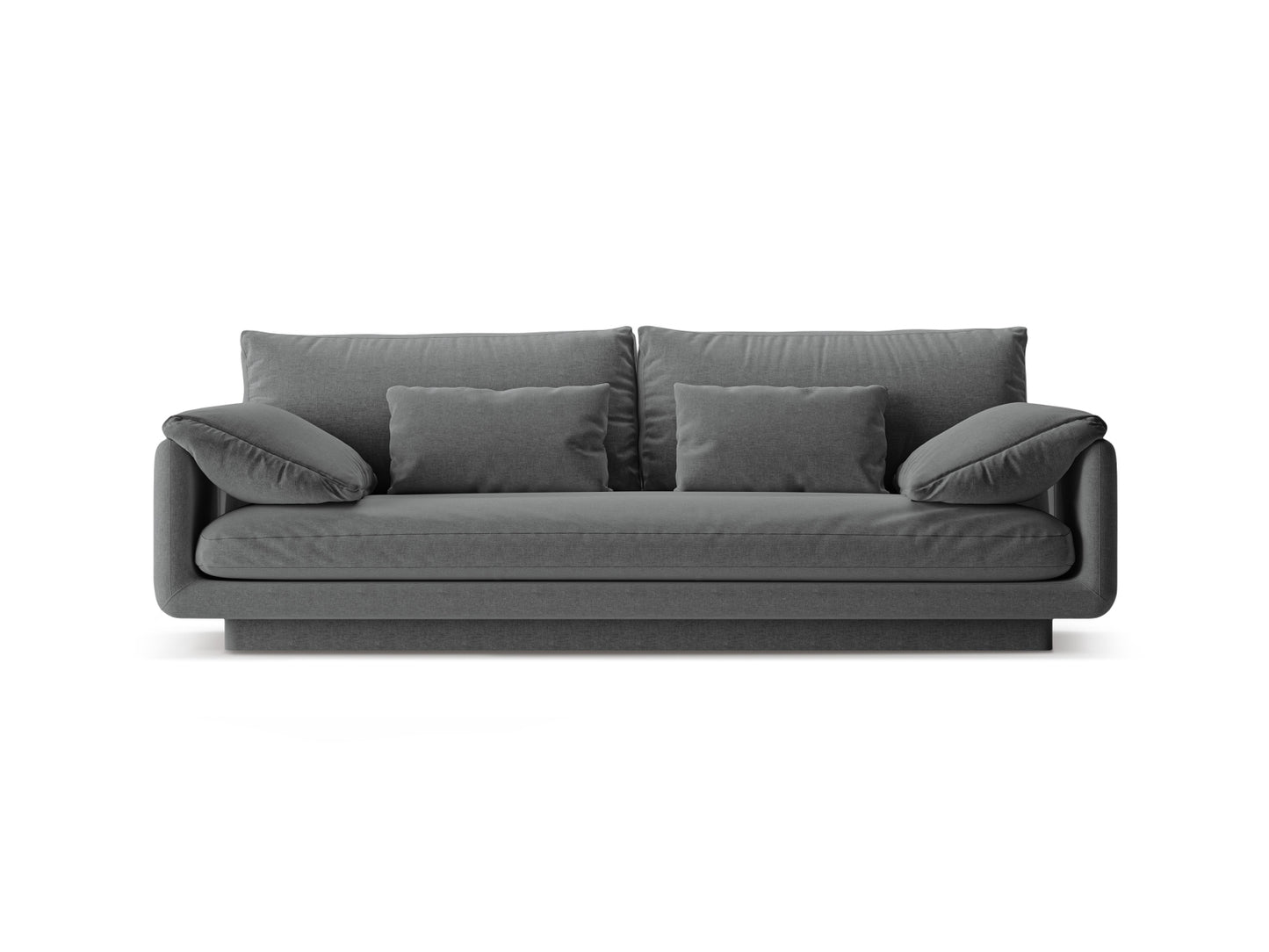 Torino Sofa — Dark Grey / 3 Seats