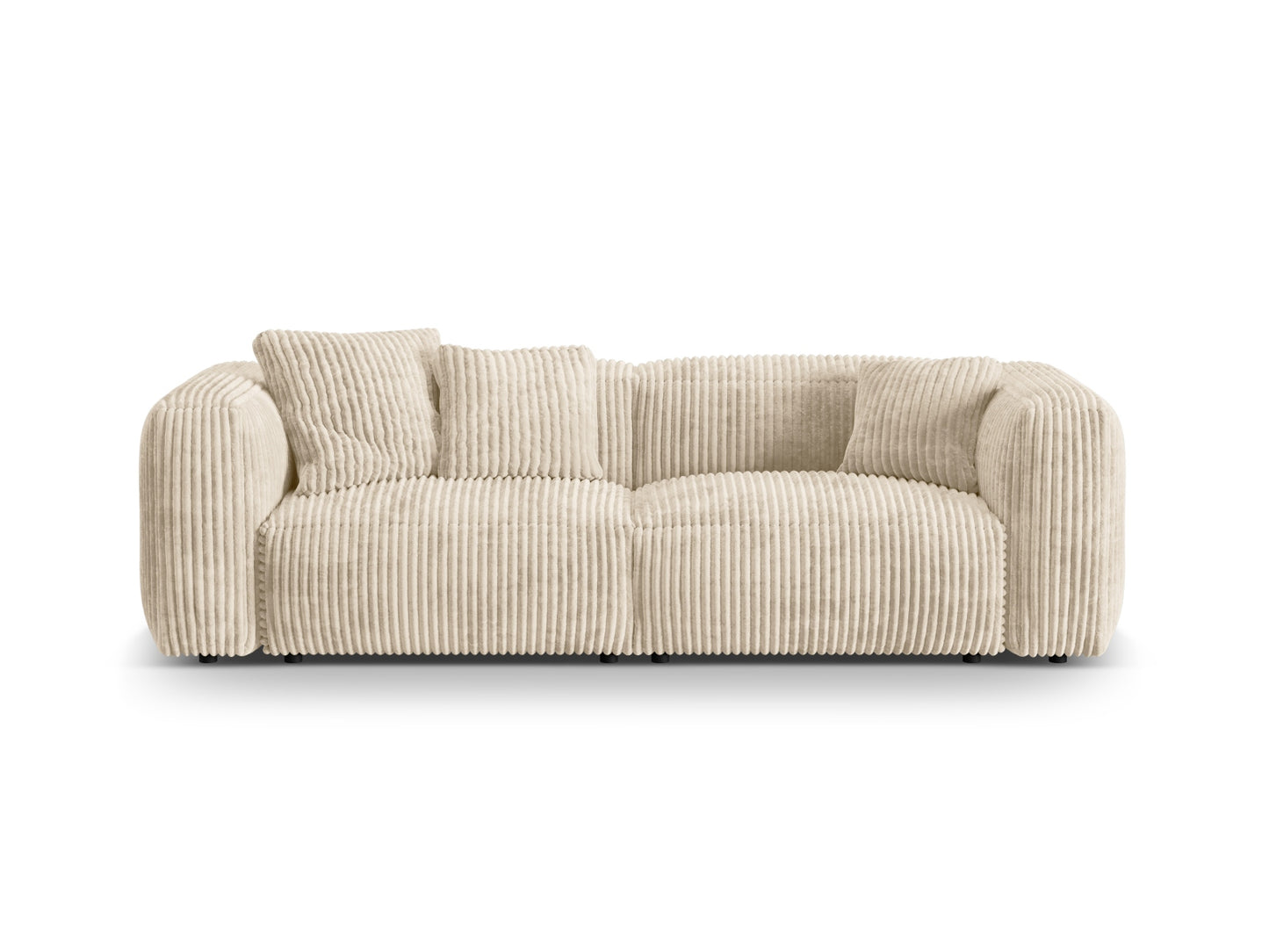 Sofa Cord Acorn Martina — Light Beige