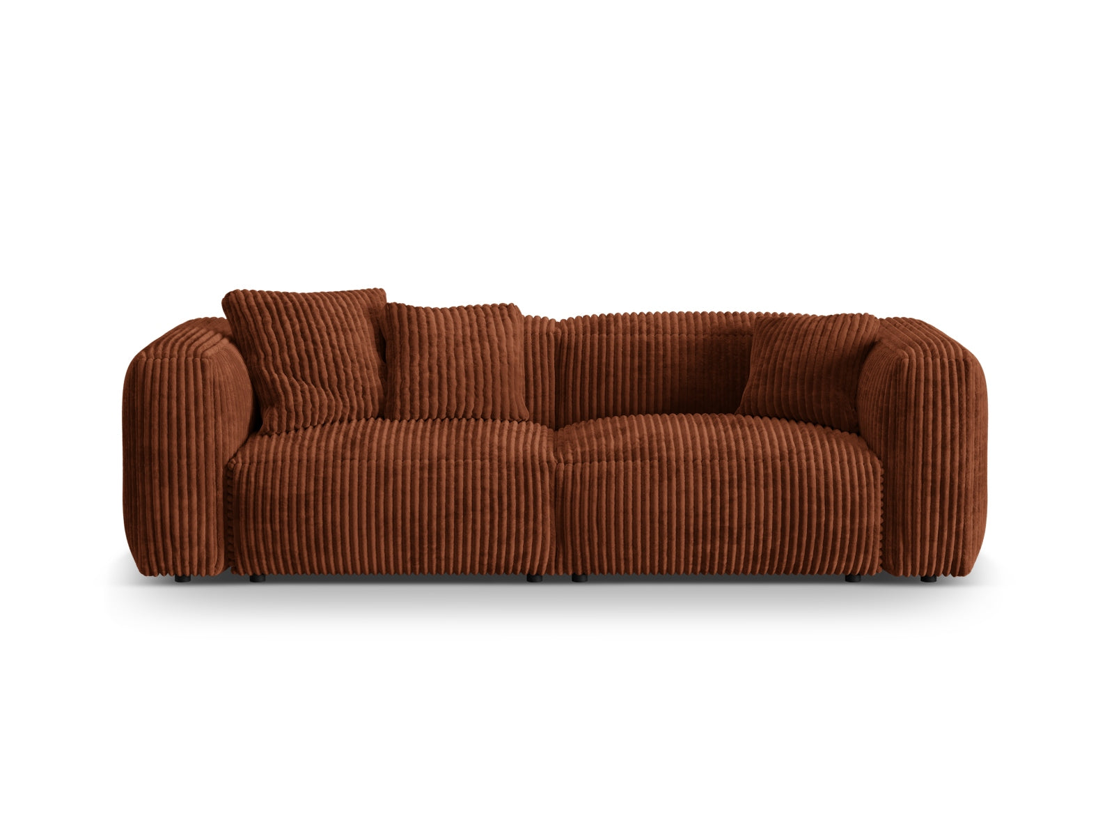 Martina Modular Sofa XL, 3 Seats, 244x106 cm — Brick