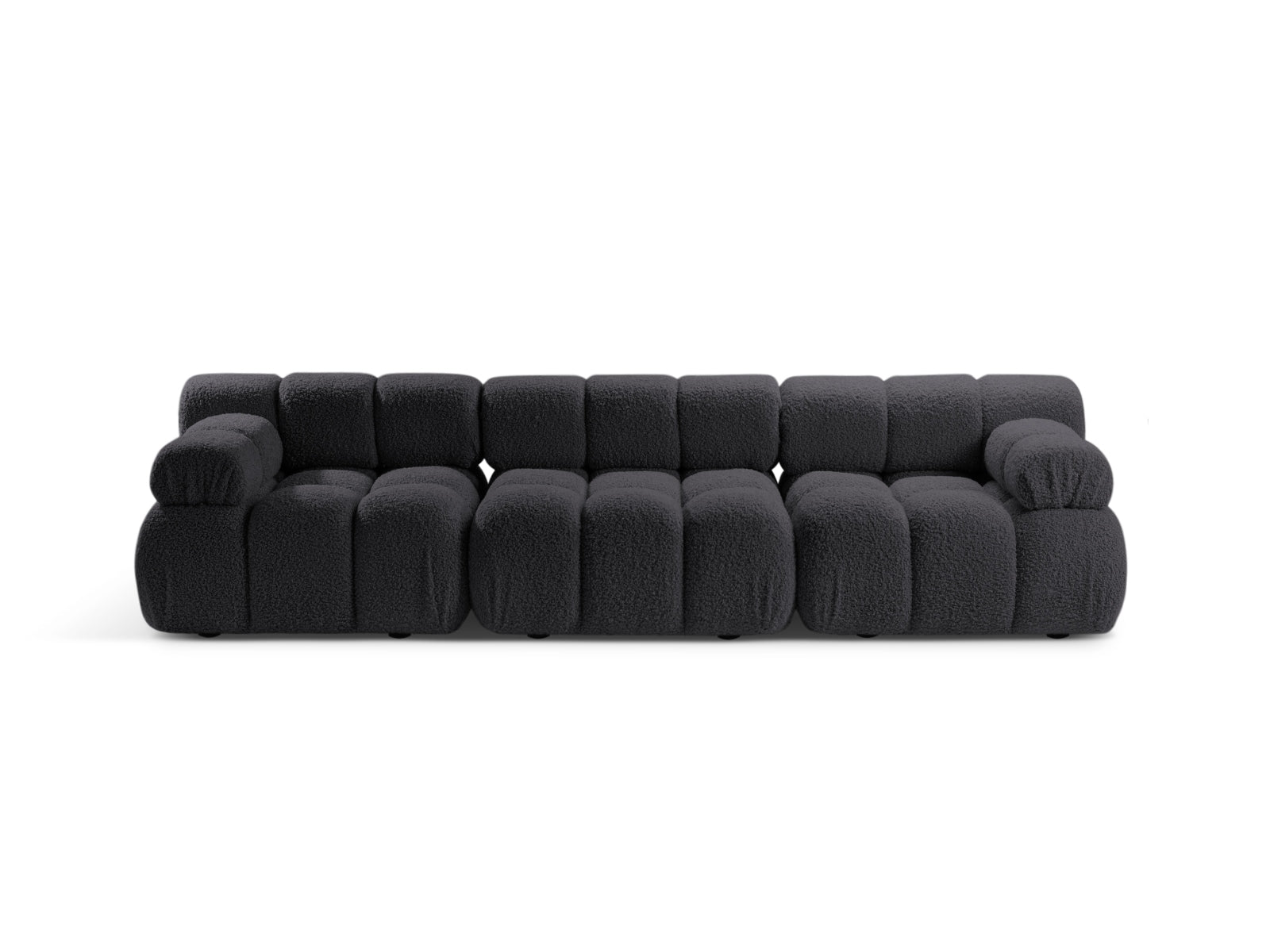Bellis Modular Sofa, 3 Seats, 282x94 cm — Graphite