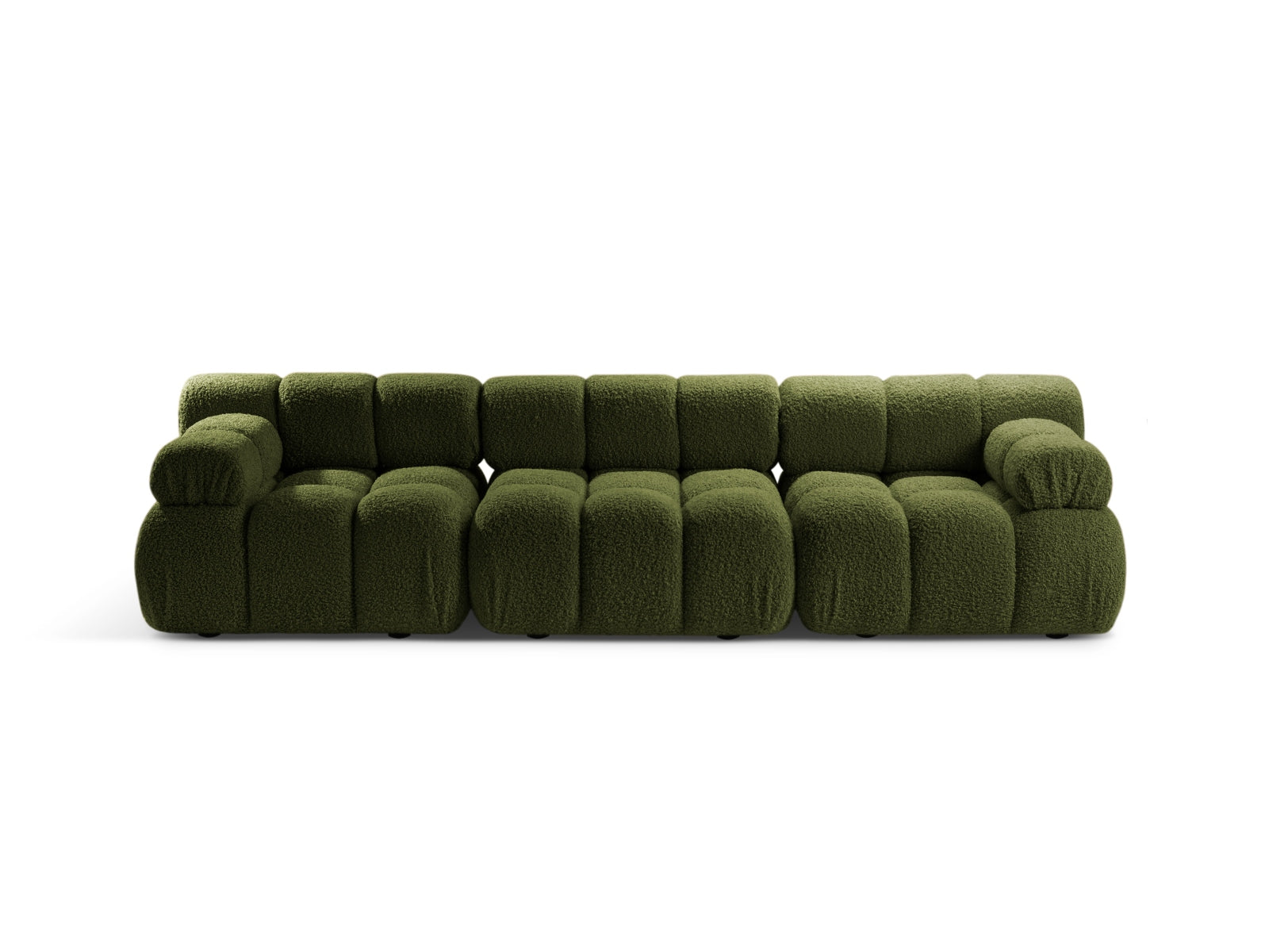 Bellis Modular Sofa, 3 Seats, 282x94 cm — Green