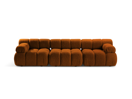 Bellis Modular Sofa, 3 Seats, 282x94 cm — Brick