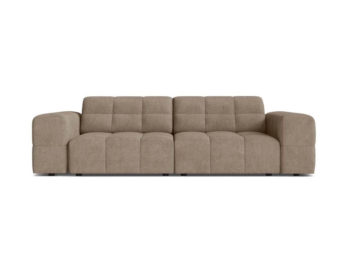 Jennifer Sofa, 3 Seats, 212x102 cm — Dark Beige