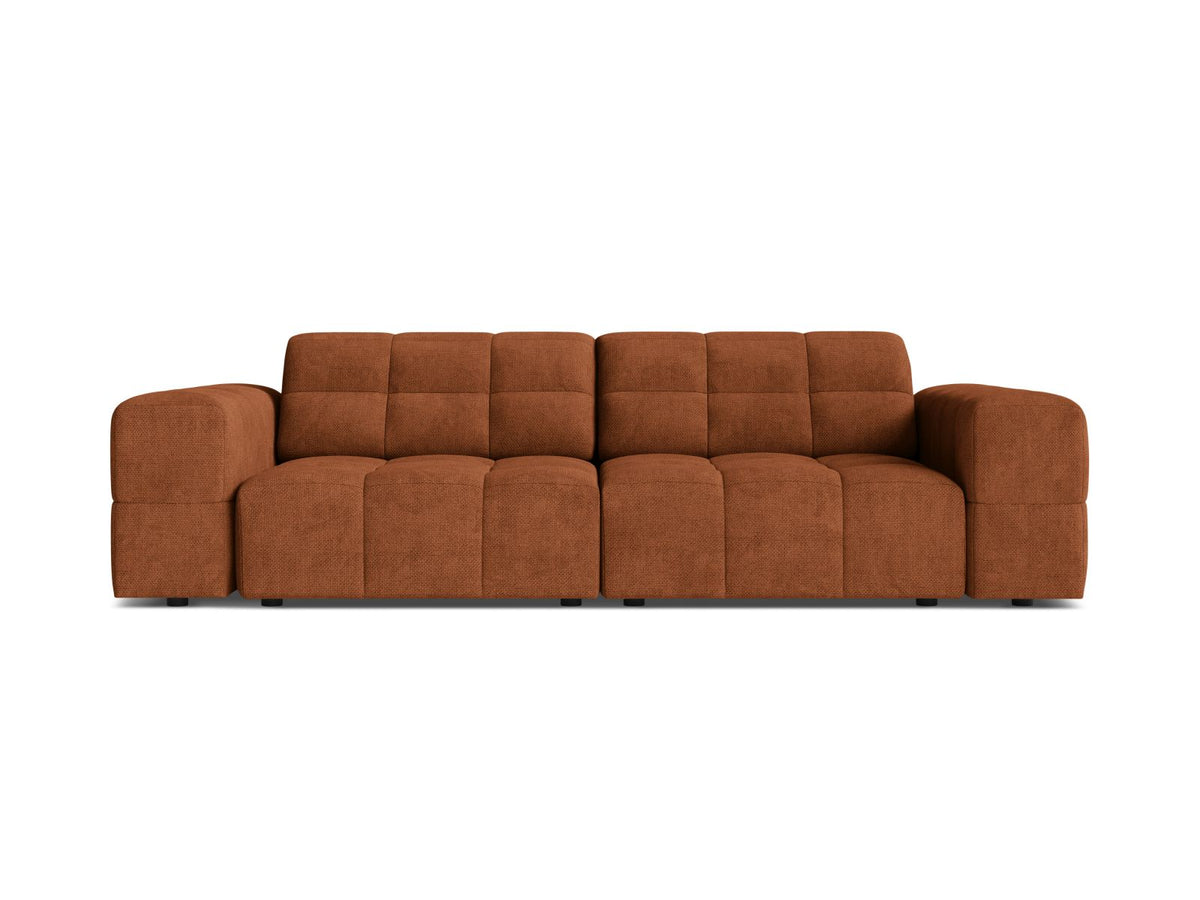 Jennifer Sofa, 3 Seats, 212x102 cm — Brick
