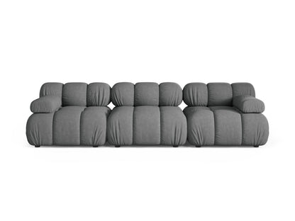 Sofa Strukturstoff Beige Bellis — Grey