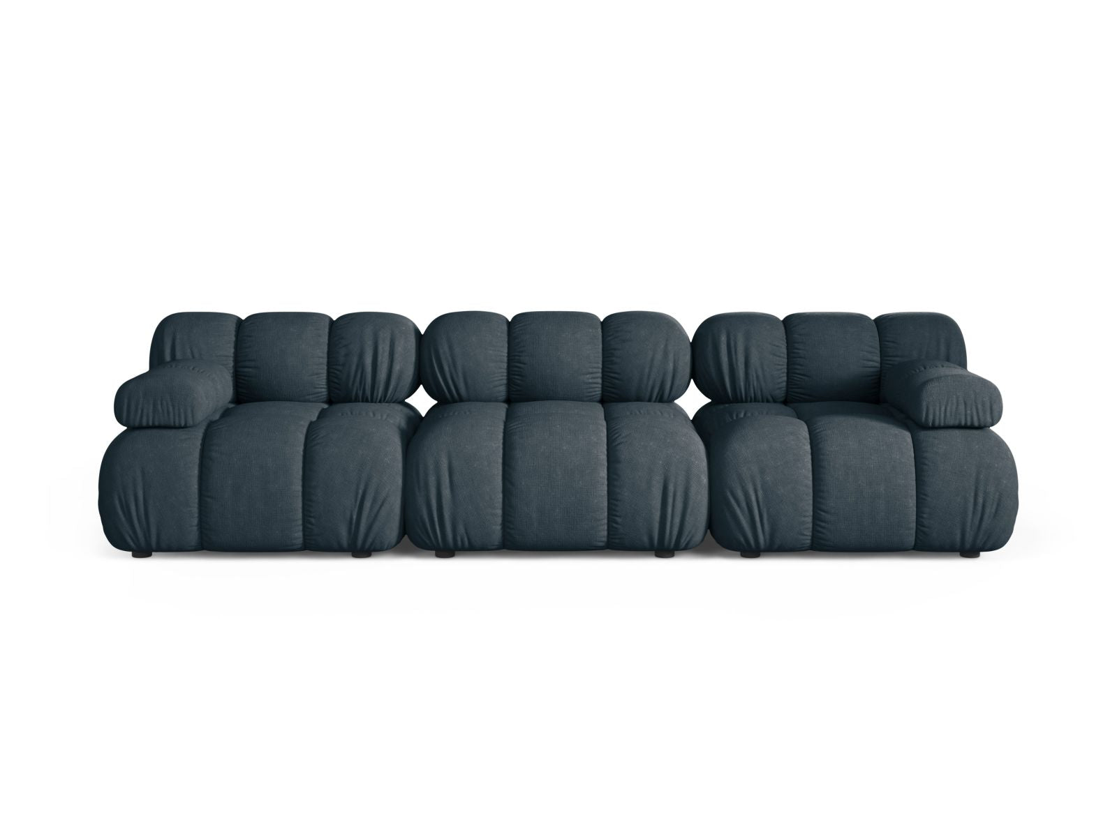 Bellis Modular Sofa, 3 Seats, 282x94 cm — Deep Petrol