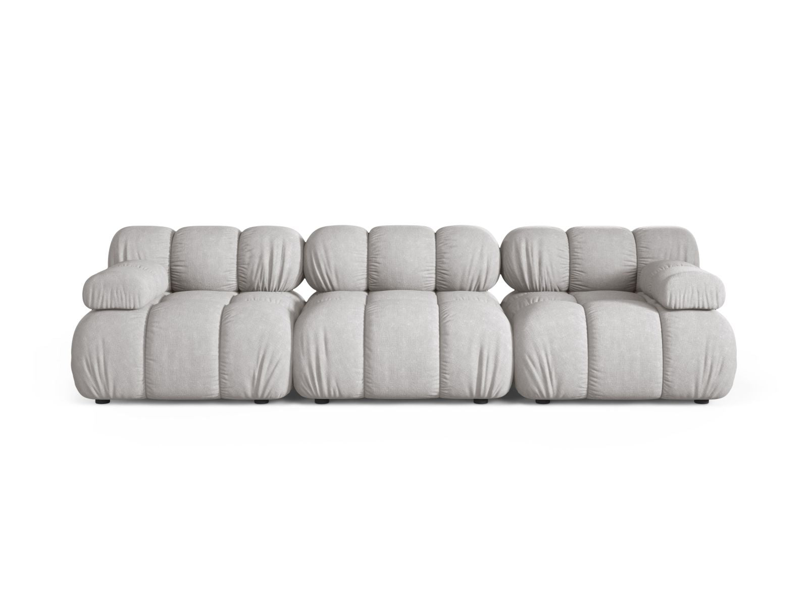 Bellis Modular Sofa, 3 Seats, 282x94 cm — Light Grey