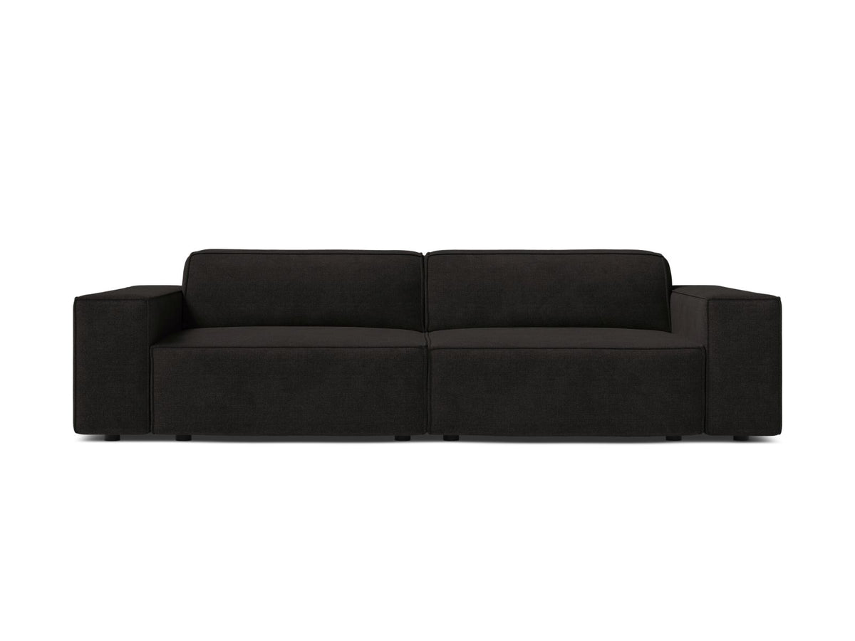 Jodie Modular Sofa, 3 Seats, 204x99 cm — Black