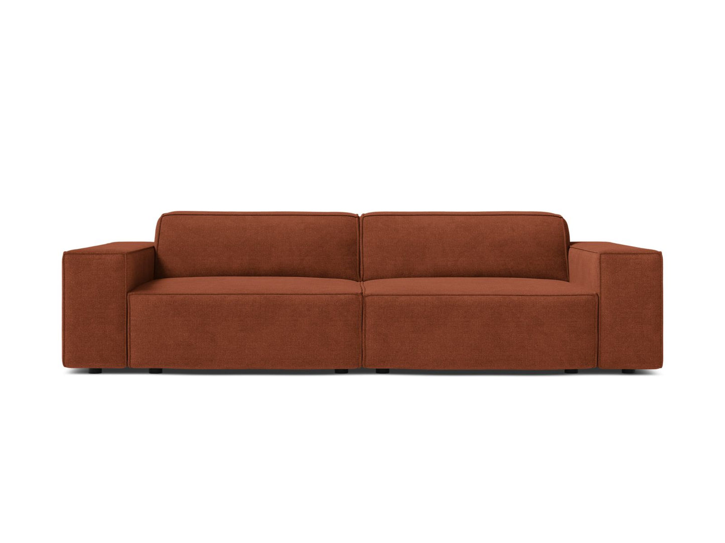 Sofa Strukturstoff Beige Jodie — Brick