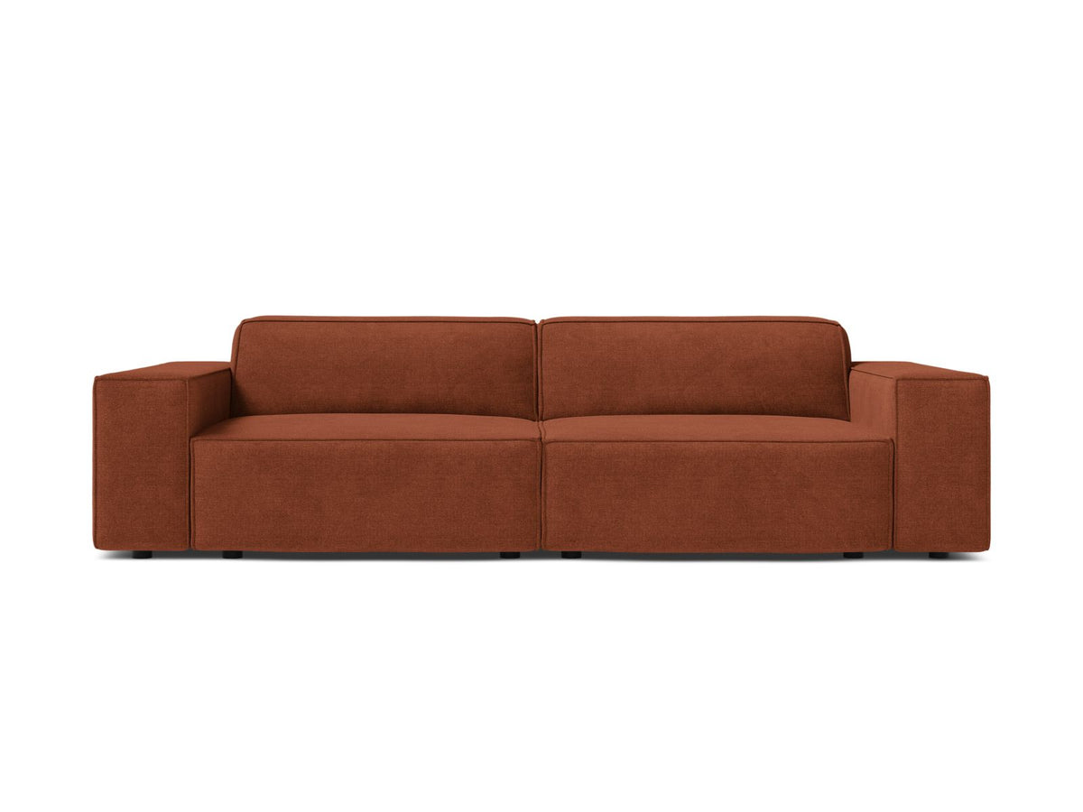 Jodie Modular Sofa, 3 Seats, 204x99 cm — Brick