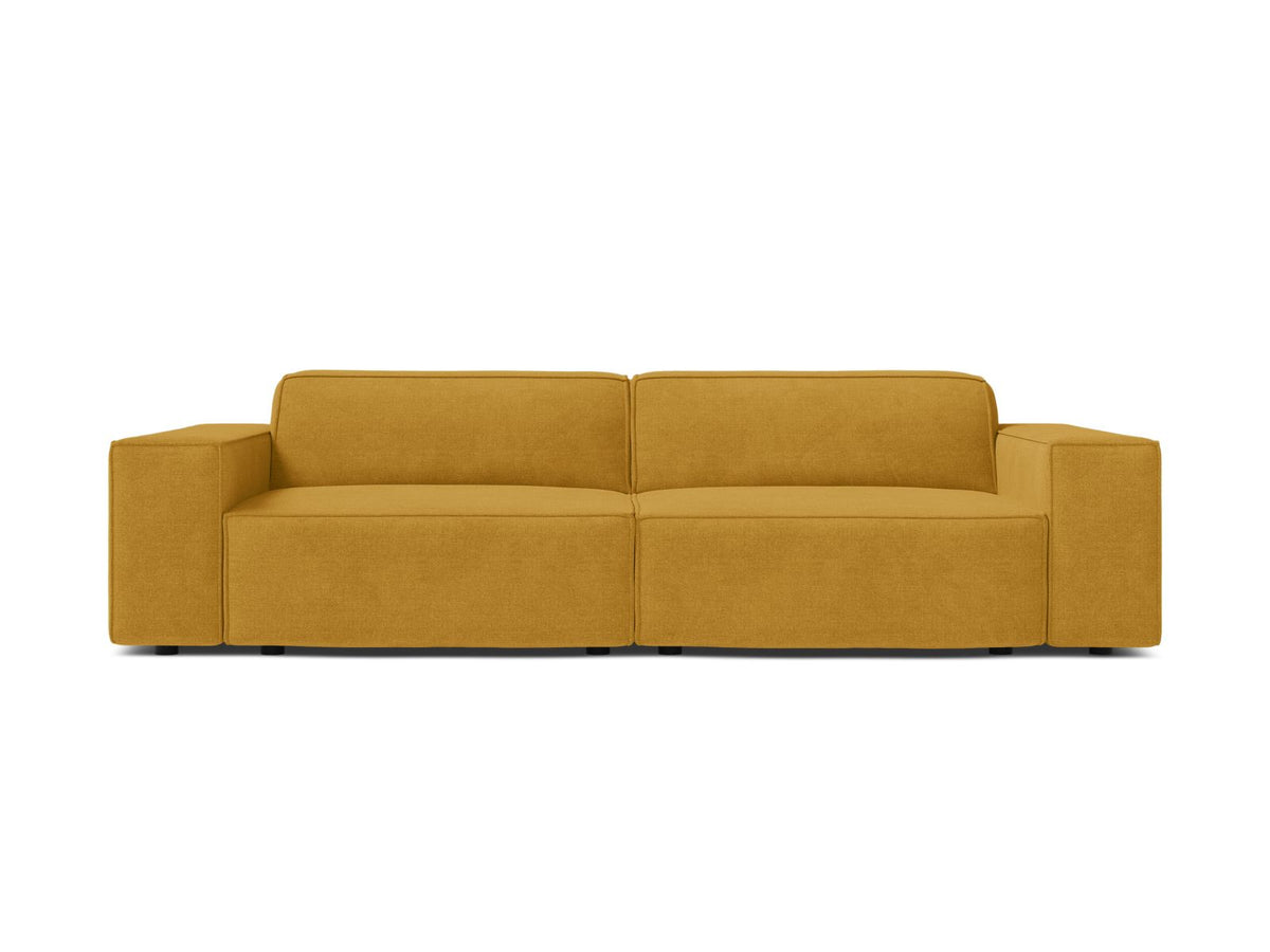 Jodie Modular Sofa, 3 Seats, 204x99 cm — Yellow