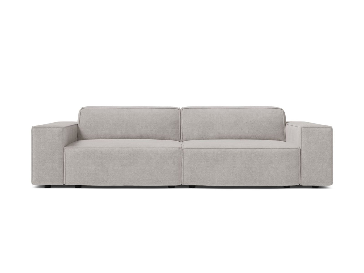 Jodie Modular Sofa, 3 Seats, 204x99 cm — Light Grey