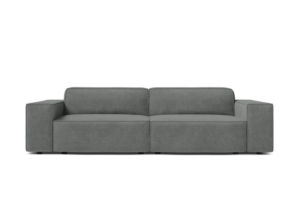 Jodie Modular Sofa, 3 Seats, 204x99 cm — Grey