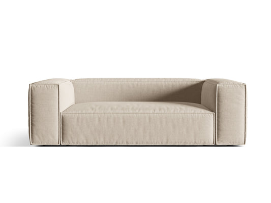 Nuria Sofa, 3 Seats, 210x110 cm — Beige