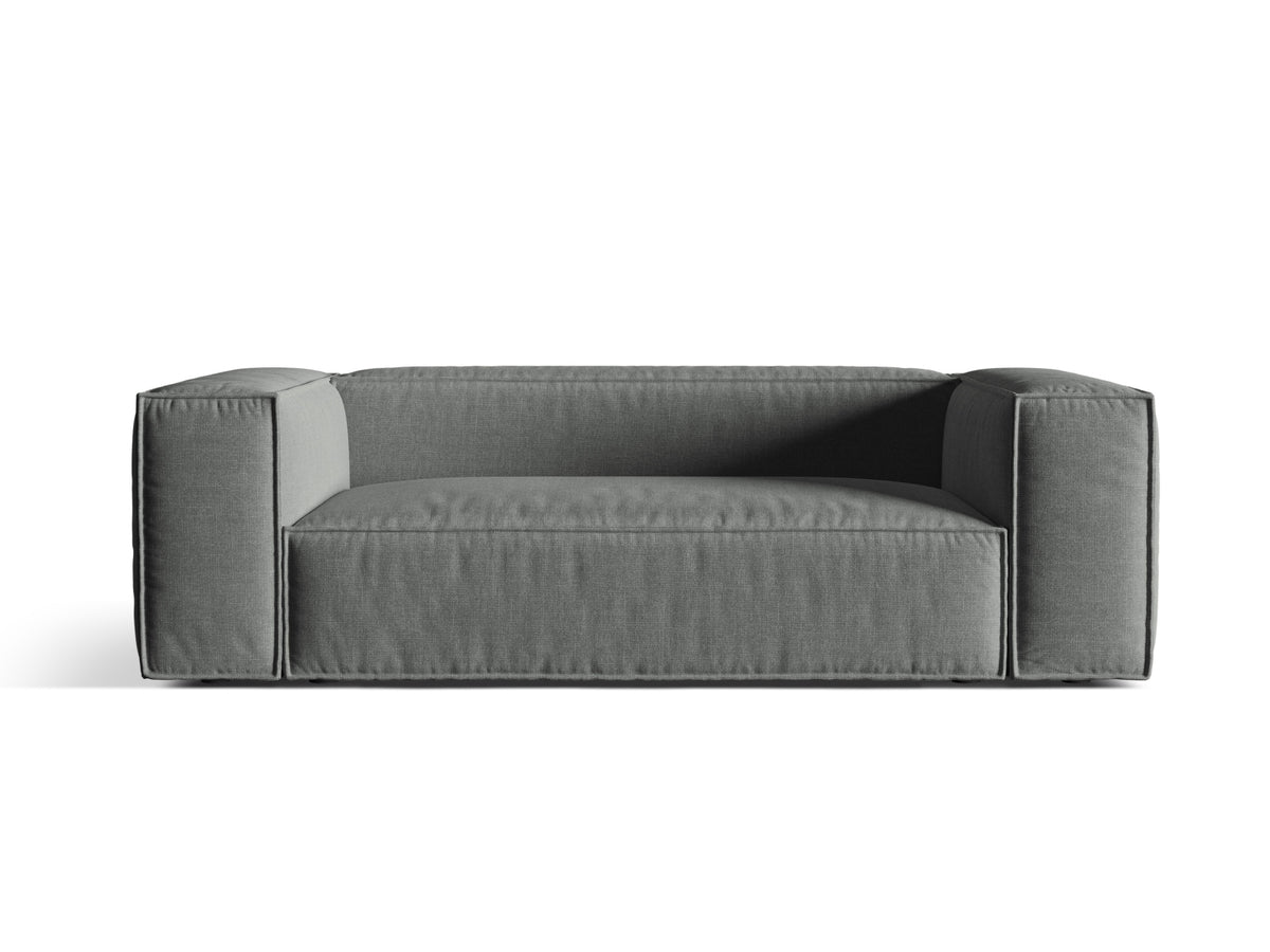 Nuria Sofa, 3 Seats, 210x110 cm — Grey