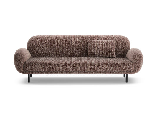 Poppy Sofa, 3 Seats, 208x72 cm — Brown