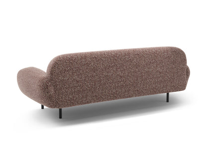 Sofa Chenille Braun Poppy — Maße und Details