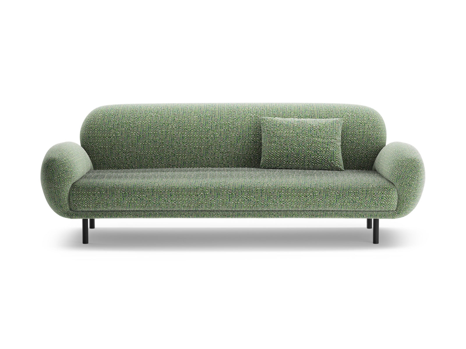 Poppy Sofa, 3 Seats, 208x72 cm — Green