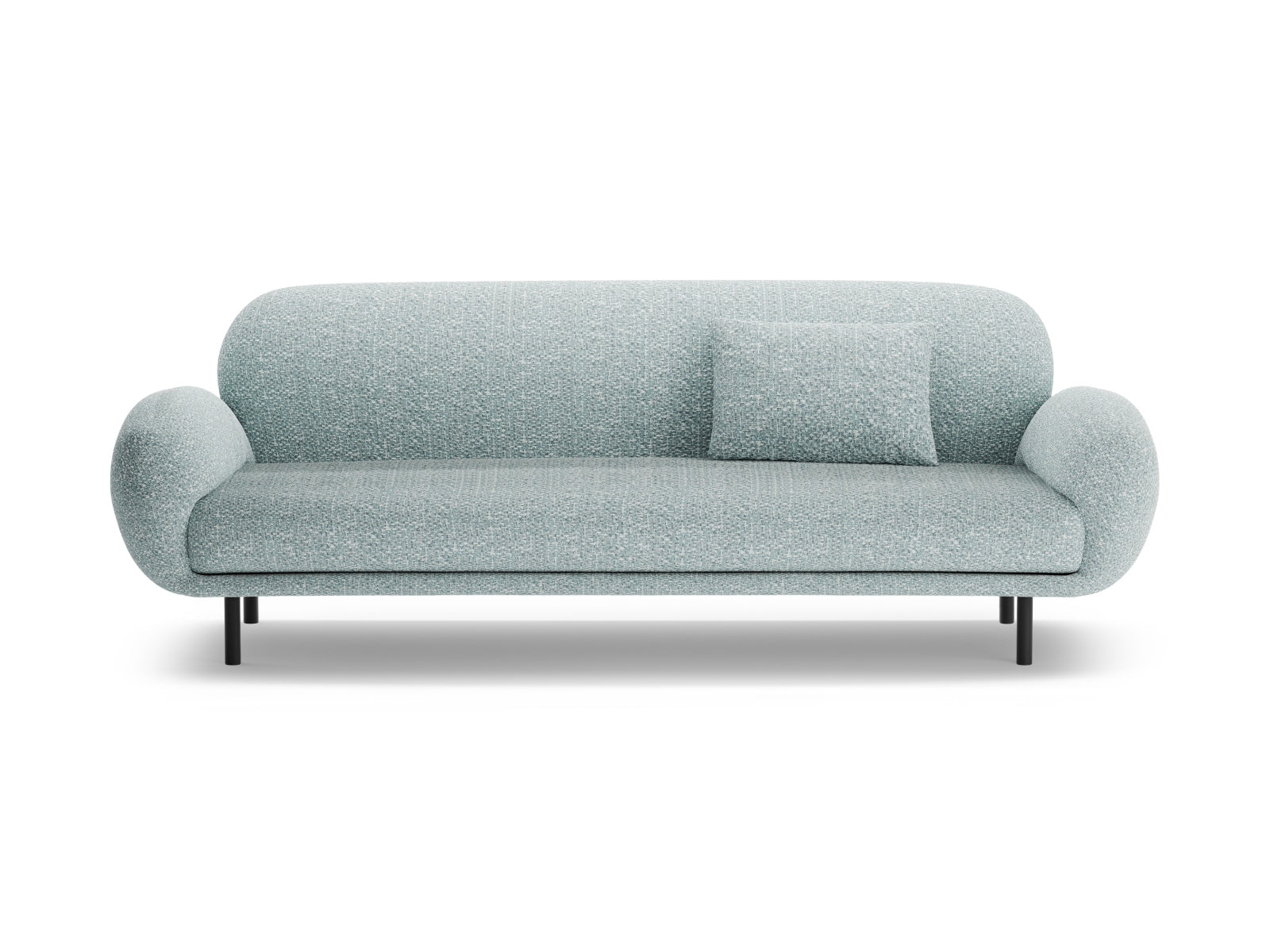 Poppy Sofa, 3 Seats, 208x72 cm — Muted Blue
