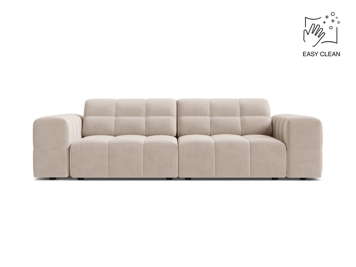 Jennifer Sofa, 3 Seats, 212x102 cm — Light Beige